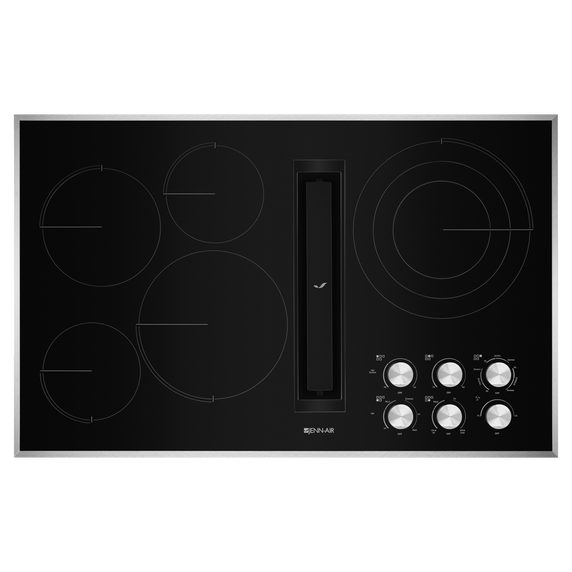 Jennair® Euro-Style 36 JX3™ Electric Downdraft Cooktop JED3536GS