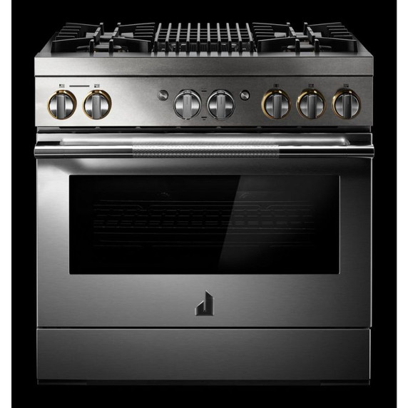 Jennair® 36" RISE™ Dual-Fuel Professional-Style Range JDRP636HL