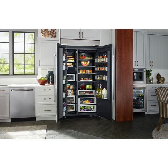 Jennair® 42 Panel-Ready Built-In Side-by-Side Refrigerator JS42NXFXDE