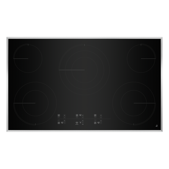 Jennair® Lustre 36 Electric Radiant Cooktop with Emotive Controls JEC4536KS