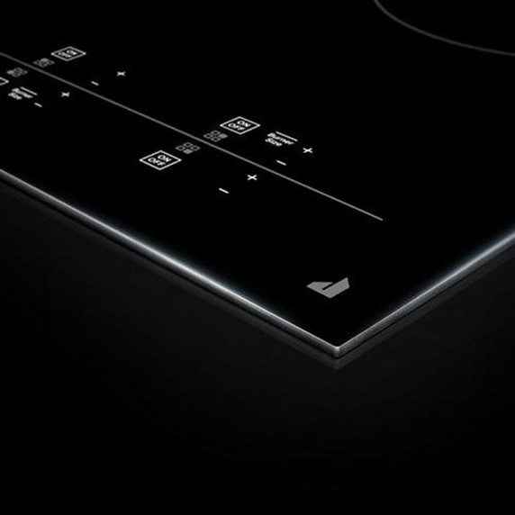 Jennair® Oblivion 24" Electric Radiant Cooktop with Emotive Controls JEC4424KB