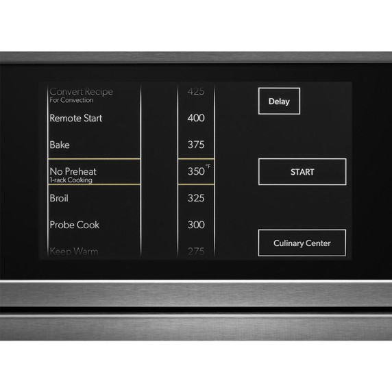 Jennair® RISE™  30" Single Wall Oven with V2™ Vertical Dual-Fan Convection JJW3430LL