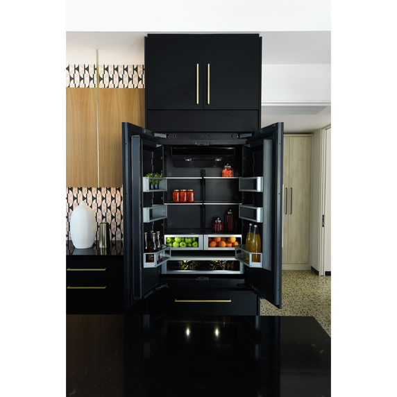 Jennair® 36 Panel-Ready Built-In French Door Refrigerator JF36NXFXDE