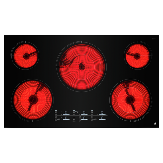 Jennair® Oblivion 36 Electric Radiant Cooktop with Emotive Controls JEC4536KB