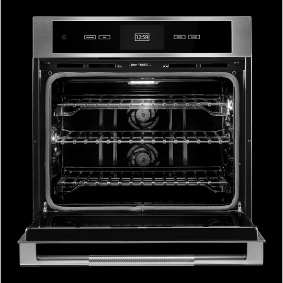 Jennair® NOIR™ 30 Single Wall Oven with V2™ Vertical Dual-Fan Convection JJW3430LM