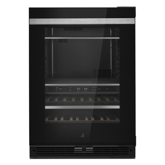 Jennair® NOIR™ 24" Built-In Undercounter Beverage Center, Right Swing JUBFR242HM