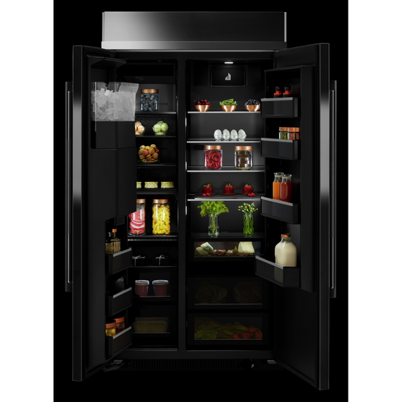 Jennair® RISE™ 42 Built-In Side-By-Side Refrigerator with External Ice and Water Dispenser JBSS42E22L