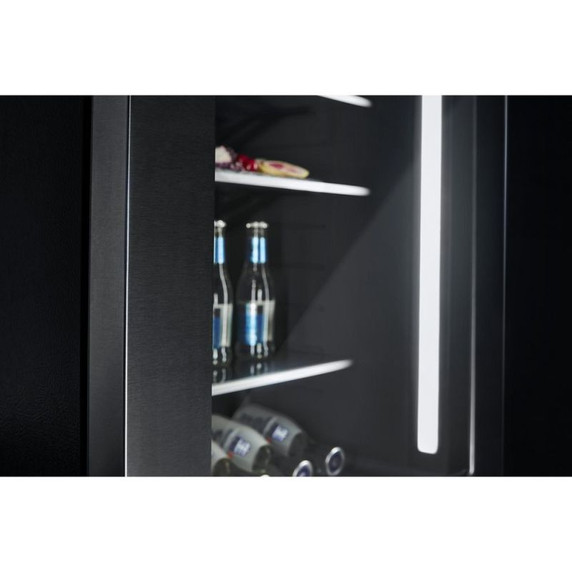 Jennair® RISE™ 24" Under Counter Glass Door Refrigerator, Right Swing JUGFR242HL