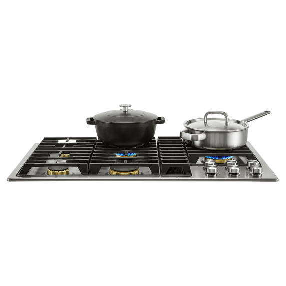 Jennair® Euro-Style 36 JX3™ Gas Downdraft Cooktop JGD3536GS