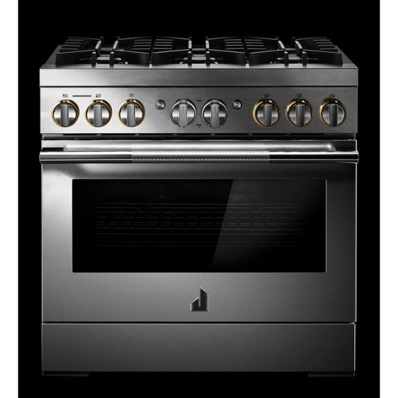 Jennair® 36" RISE™ Dual-Fuel Professional-Style Range JDRP436HL