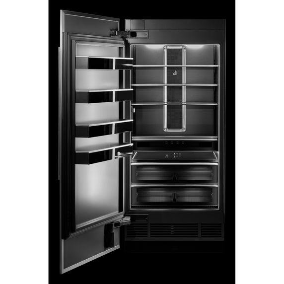 Jennair® 36 Built-In Column Refrigerator with NOIR™ Panel Kit, Left Swing JKCPL361GM