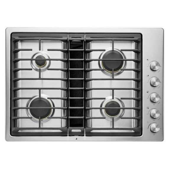 Jennair® 30” JX3™ Gas Downdraft Cooktop JGD3430GS