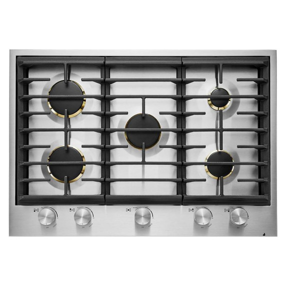 Jennair® Euro-Style 30" 5-Burner Gas Cooktop JGC3530GS