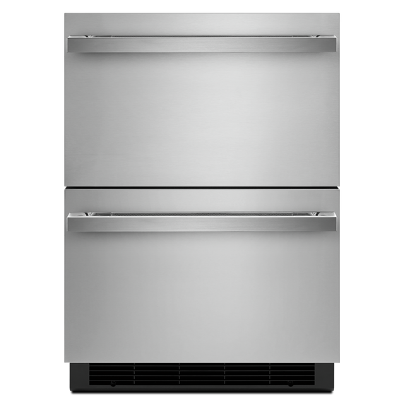 Jennair® NOIR™ 24 Double Drawer Refrigerator/Freezer JUCFP242HM