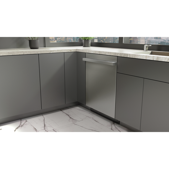 NOIR™ Fully Integrated Dishwasher with 3rd Level Rack with Wash JDAF5924RM