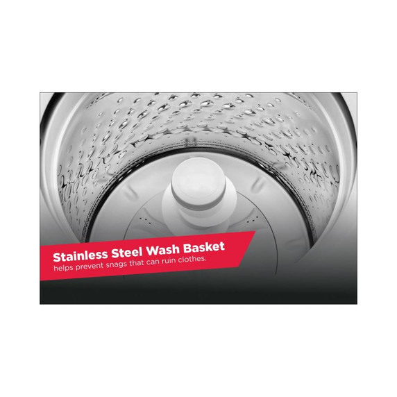 Amana® 4.4 cu. ft. Top-Load Washer with High Efficiency Agitator NTW4519JW