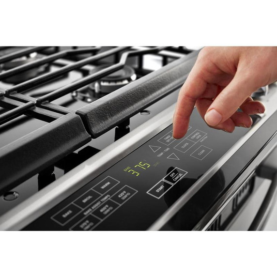 30-inch Amana® Electric Range with Front Console YAES6603SFS