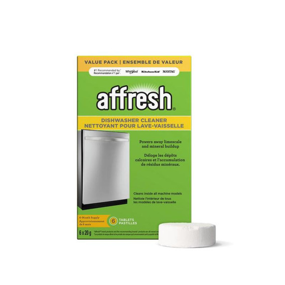 Affresh® affresh® Dishwasher Cleaner - 6 count W10549851B Affresh® affresh® Dishwasher Cleaner - 6 count W10549851B