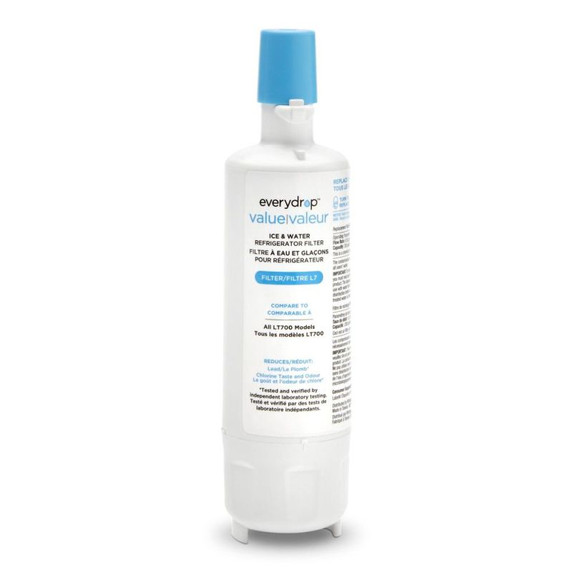 everydrop® value Refrigerator Water Filter L7 (compares to LG® LT-700) EVFILTERL7B