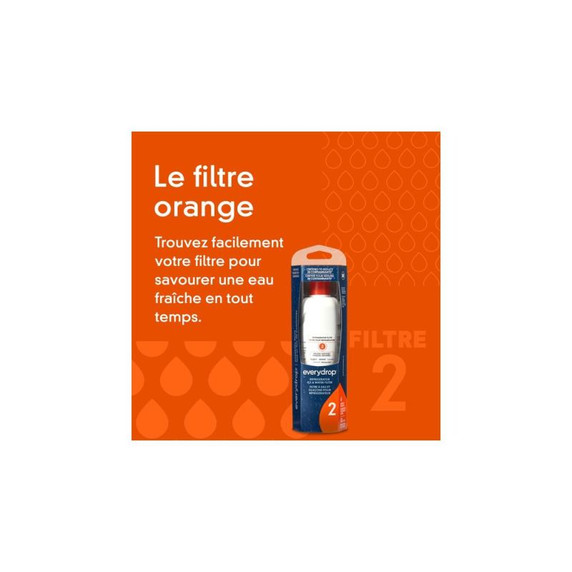 everydrop Ice & Water Refrigerator Filter 2 - EDR2RXD1B EDR2RXD1B