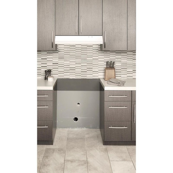 Whirlpool® 30" Range Hood with Dishwasher-Safe Full-Width Grease Filters WVU17UC0JW