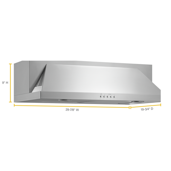 30 Convertible Under-Cabinet Hood UXT5530AAS