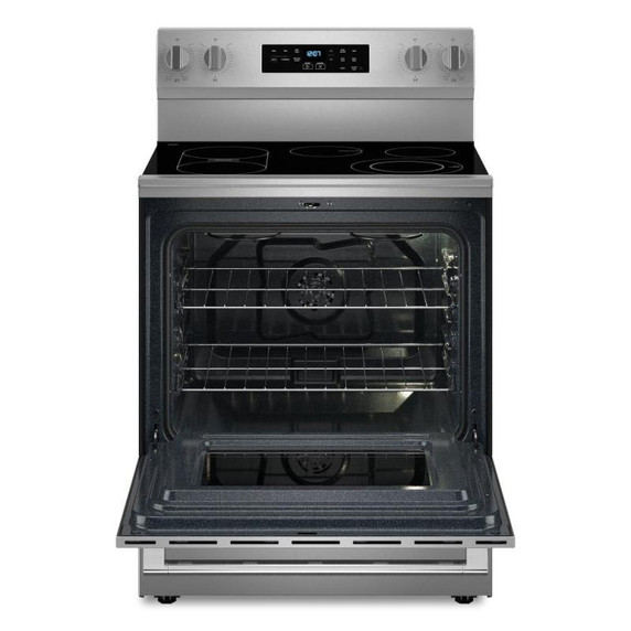 Maytag® 30-Inch Convection Electric Range With No Preheat Air Fry and Air Baking - 5.3 Cu. Ft. YMFES6030RZ