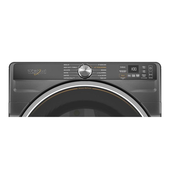 Whirlpool® 7.4 cu. ft. Smart Front Load ENERGY STAR® Electric Dryer with Steam Capabilities YWED6720RU