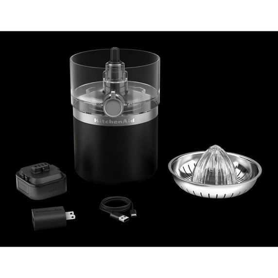 KitchenAid Go™ Cordless Citrus Juicer - battery included KCJR161BM KitchenAid Go™ Cordless Citrus Juicer - battery included KCJR161BM