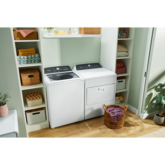 Whirlpool® 5.3 Cu. Ft. I.E.C. Top Load Impeller Washer with Built-in Faucet WTW5020SW