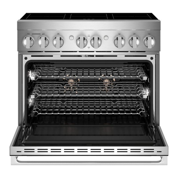 Jennair® NOIR™ 36" Induction Professional-Style Range JPIFC736RM