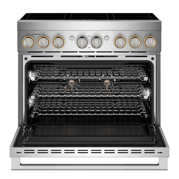 Jennair® RISE™ 36" Induction Professional-Style Range JPIFC736RL