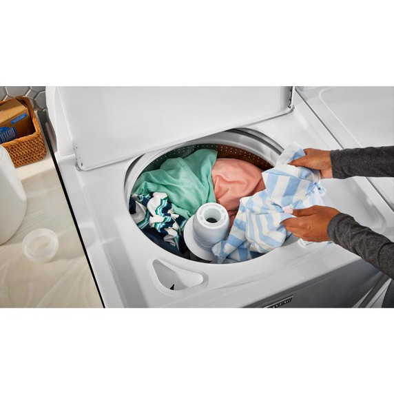Maytag® Top Load Washer with Deep Fill - 4.4 cu. ft. MVW4005SW Maytag® Top Load Washer with Deep Fill - 4.4 cu. ft. MVW4005SW