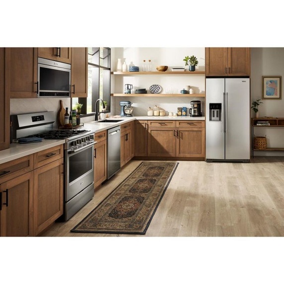 Maytag® 36-inch Wide Counter-Depth Side-by-Side Refrigerator with Arctic Blue Interior - 20.8 Cu. Ft. MRSC6636RZ