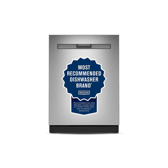 Maytag® 24" Top Control Dishwasher with PowerBlast® cycle and Power Dry MDPS7024SZ