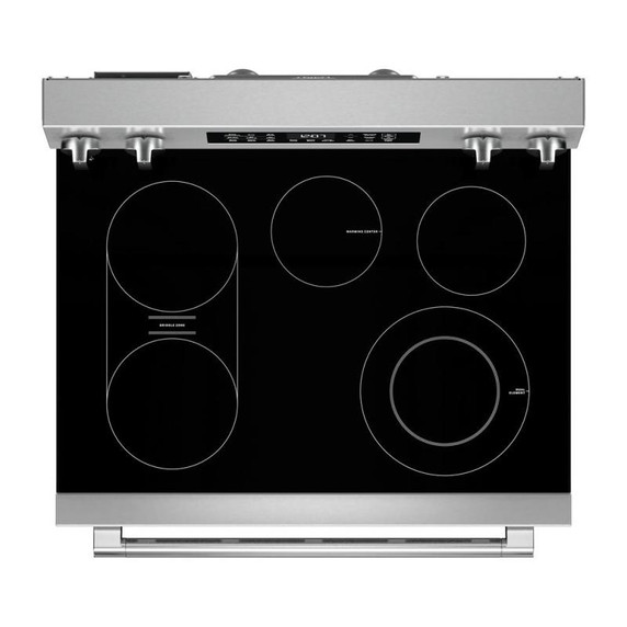 Maytag® 30-Inch Wide Freestanding Electric Range with Grill Mode and No Preheat Air Fry - 5.3 Cu. Ft. YMFES7030SZ Maytag® 30-Inch Wide Freestanding Electric Range with Grill Mode and No Preheat Air Fry - 5.3 Cu. Ft. YMFES7030SZ