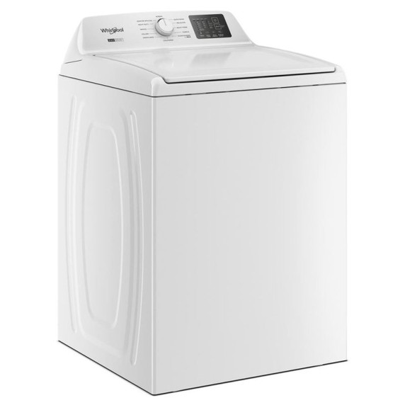 4.8 - 4.9 Cu. Ft. I.E.C. Whirlpool® Top Load Washer with 2-in-1 Removable Agitator. WTW4107SW