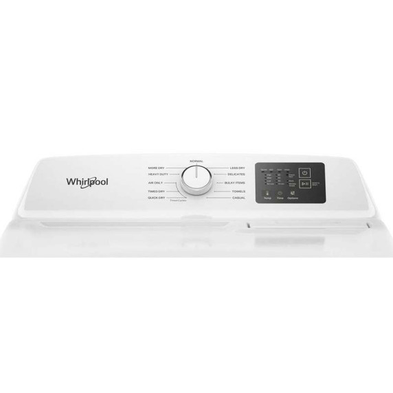Whirlpool® 7.0 cu. ft. Electric Dryer with Adaptive Dry - Vented Top Load Matching YWED4105SW