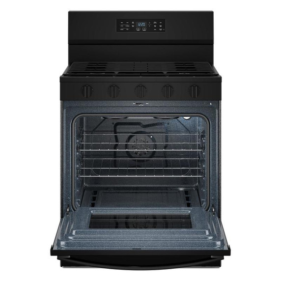 Whirlpool® 30-inch Gas Range with Air Cooking Technology WFGS5730SB