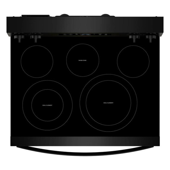 Whirlpool® 30-inch Electric Range with Air Cooking Technology YWFES5730SB Whirlpool® 30-inch Electric Range with Air Cooking Technology YWFES5730SB