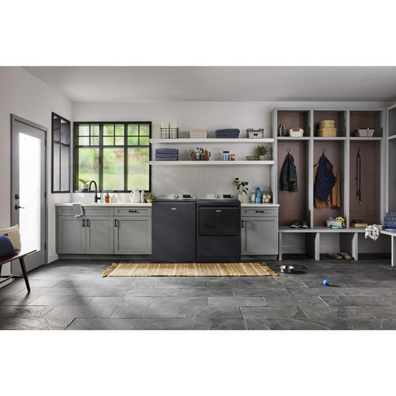 Maytag® 7.4 Cu. Ft. Pet Pro Top Load Electric Dryer with Extra Power and Sanitize Cycle YMED7205RF Maytag® 7.4 Cu. Ft. Pet Pro Top Load Electric Dryer with Extra Power and Sanitize Cycle YMED7205RF