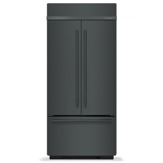 Kitchenaid® 20.8 Cu. Ft. 36" Built-In French Door Bottom Mount Refrigerator with Platinum Interior KBFN536SJP Kitchenaid® 20.8 Cu. Ft. 36" Built-In French Door Bottom Mount Refrigerator with Platinum Interior KBFN536SJP