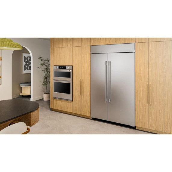 Kitchenaid® 30 Cu. Ft. 48" Built-In Side-by-Side Refrigerator with Platinum Interior KBSN748SPS