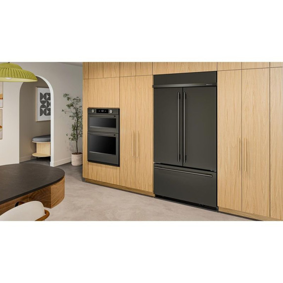 Kitchenaid® 24.2 Cu. Ft. 42" Built-In French Door Bottom Mount Refrigerator with Platinum Interior KBFN542SBE