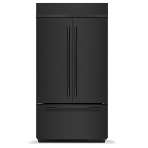 Kitchenaid® 24.2 Cu. Ft. 42" Built-In French Door Bottom Mount Refrigerator with Platinum Interior KBFN542SBE Kitchenaid® 24.2 Cu. Ft. 42" Built-In French Door Bottom Mount Refrigerator with Platinum Interior KBFN542SBE