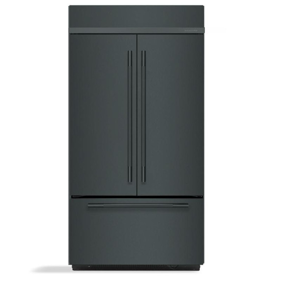 Kitchenaid® 24.2 Cu. Ft. 42" Built-In French Door Bottom Mount Refrigerator with Platinum Interior KBFN542SJP Kitchenaid® 24.2 Cu. Ft. 42" Built-In French Door Bottom Mount Refrigerator with Platinum Interior KBFN542SJP