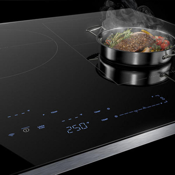 Jennair® 30" Lustre Smart Induction Cooktop with Temperature-Controlled Cooking JICT730SS