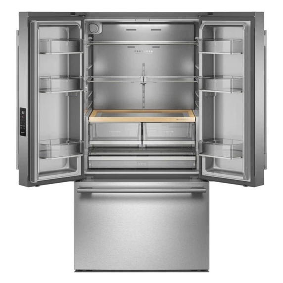 Kitchenaid® 31 cu. ft. French Door Refrigerator with Interior Water and Ice KRFF336SPS