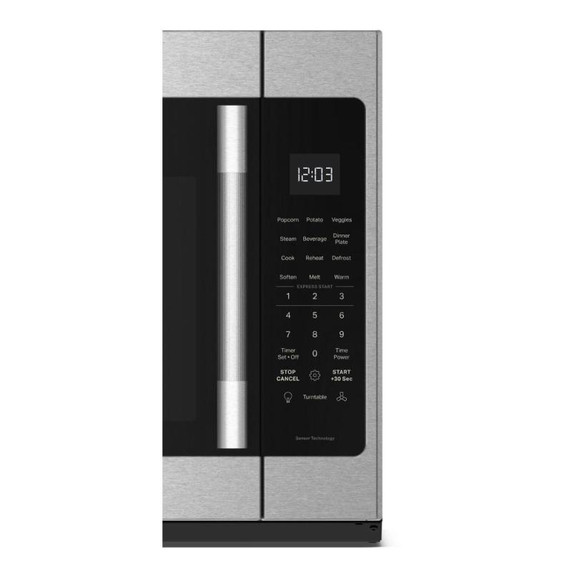 KitchenAid® 2.1 Cu. Ft. Over-the-Range Microwave Hood with a Handle YKMMS330SPS