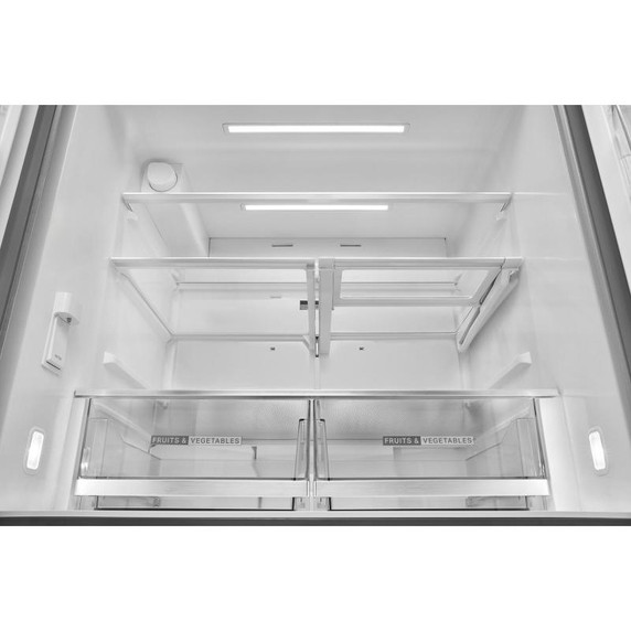 Whirlpool® 30 Cu. Ft. Family-Sized Capacity French door refrigerator with Flexible Tempearture Drawer WRMF3336SZ Whirlpool® 30 Cu. Ft. Family-Sized Capacity French door refrigerator with Flexible Tempearture Drawer WRMF3336SZ